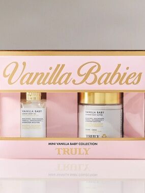 NEW Truly Vanilla Babies Mini Vanilla Baby Body Care Collection